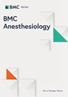 BMC Anesthesiology雜志封面